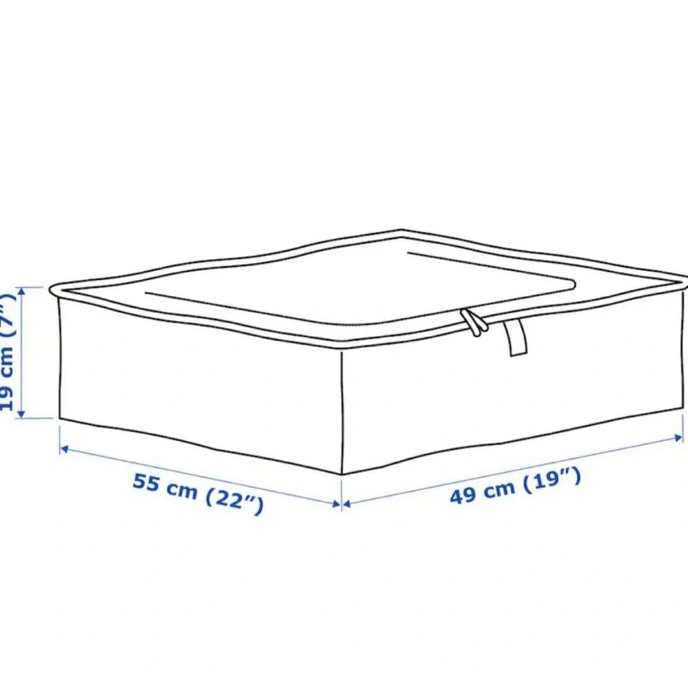 🆕 IKEA Parkla Storage Bag x 2